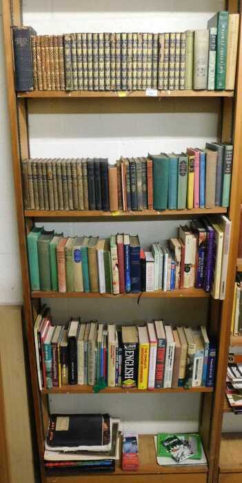 Books, mixed interest, authors to include John Galsworthy, Wilkie Collins, Catherine Cookson,...