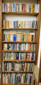 Various books, predominantly paperback fiction, authors to include DH Lawrence, John Le Carr&eacute;,...
