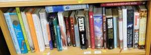 Books, to include Yoga For You, further Yoga related books, fiction to include John Le Carr&eacute;,...