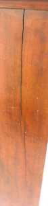 An early Victorian figured mahogany chest of drawers, stamped W&C Wilkinson, 14 Ludgate Hill,... - 4
