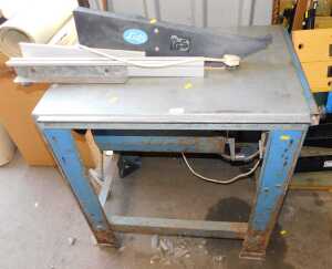 A Lutz bench saw.
