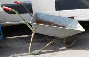 A wheel barrow. (AF)