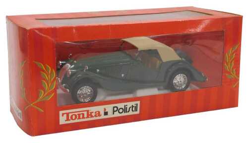 A Tonka Polistil model of a Morgan Berlinetta, scale 1:16, boxed.
