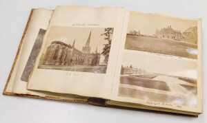 A Victorian scrap album, containing photographs, military and civil service commissions,... - 2
