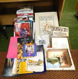 Books, programmes and pictures, to include Beatrix Potter, nineteen stories of Peter Rabbit and...