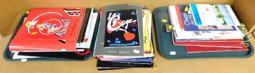 Programmes relating to musicals and horse events, to include Burleigh Horse Trials 1980, Olympia...