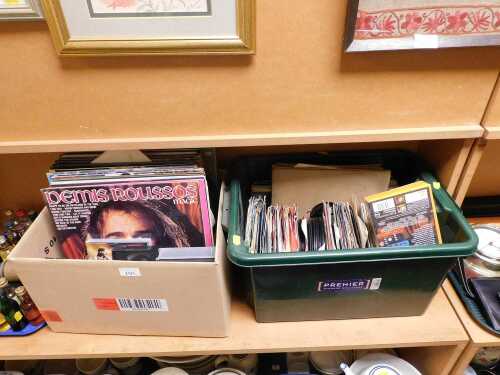 LPs and 45s, of mainly pop interest, artists including Liberace, The Seekers, Adam Ant, The...