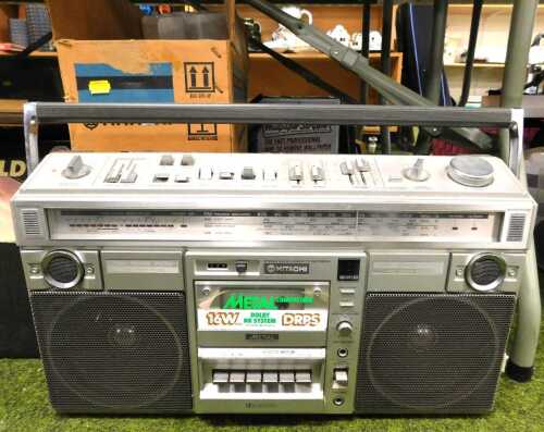 A Hitachi stereo, model number TRK-829OE.