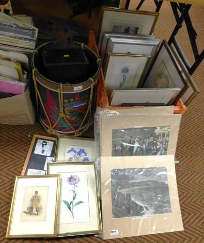 Pictures and prints, to include 19thC prints with the theme of Scarborough, prints depicting...