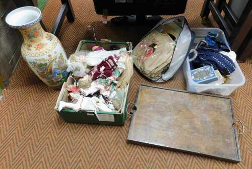Dolls and miscellaneous effects, to include mid 20thC and later dolls, Original Schmider,...