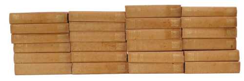Maxwell (Herbert Bart Ed). The Works of GJ Whyte-Melville, 24 vols, gilt tooled red cloth,...