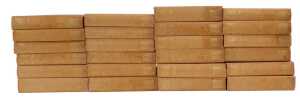 Maxwell (Herbert Bart Ed). The Works of GJ Whyte-Melville, 24 vols, gilt tooled red cloth,...