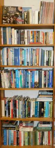 Military and Second World War related books, including Shirer (William L), The Rise and Fall of...
