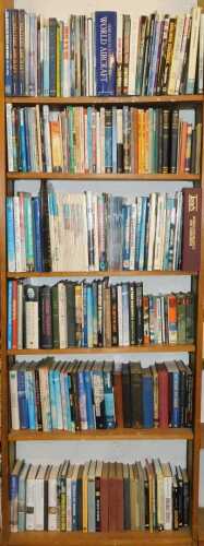 Military and air force related books, including The Encyclopaedia of World Aircraft, Blitz...