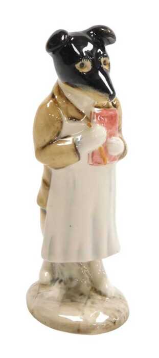 A Beswick Beatrix Potter figure modelled as Pickles, brown back stamp.