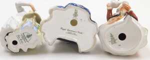 Three Royal Doulton figures, modelled as a Penny's Worth HN2408, Teatime HN2355, and Royal... - 3