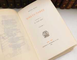 Hugo (Victor). The Novels, complete and unbridged, translated by J Carroll Beckwith, 28 vols,... - 3
