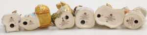 Six Royal Albert Beatrix Potter figures, modelled as Hunca Munca, This Pig Had None, Jemina... - 3