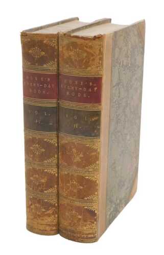 Hone (William). The Every-Day Book; Or Everlasting Calendar of Popular Amusements, 2 vols, half...