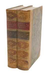Hone (William). The Every-Day Book; Or Everlasting Calendar of Popular Amusements, 2 vols, half...