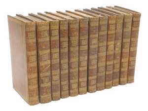 Murphy (Arthur). The Works of Samuel Johnson, A New Edition, 12 vols, gilt tooled calf, printed...
