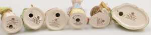 Six Royal Albert Beatrix Potter figures, comprising Benjamin Ate a Lettuce Leaf, Samuel Whiskers,... - 3