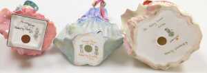 Three Royal Doulton figures modelled as Sweet Anne HN1318, The Paisley Shawl HN13912, and... - 3