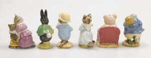 Six Beswick Beatrix Potter figures, comprising Little Pig Robinson Spying, Tom Kitten &... - 2