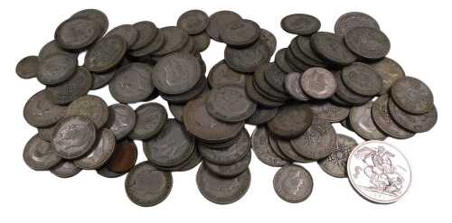 George V-VI silver half crowns, florins, a George V Silver Jubilee crown, and a Festival of...