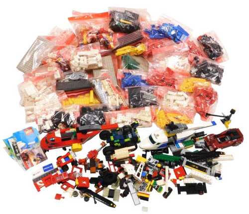 Assorted Lego, in two boxes.