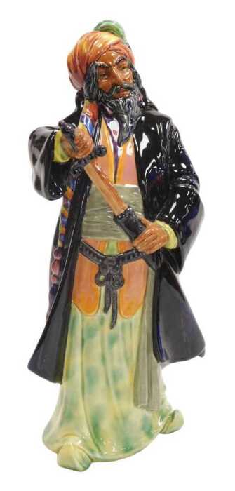 A Royal Doulton figure modelled as Blue Beard, HN2105.