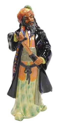A Royal Doulton figure modelled as Blue Beard, HN2105.