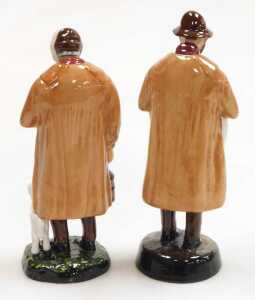 Two Royal Doulton figures modelled as Lambing Time, HN1890, and the Shepherd HN1975. - 2