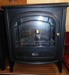 A Dimplex electric heater, model CLB20R.