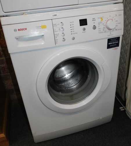 A Bosch Classixx VarioPerfect washing machine.