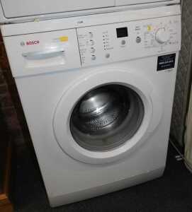 A Bosch Classixx VarioPerfect washing machine.