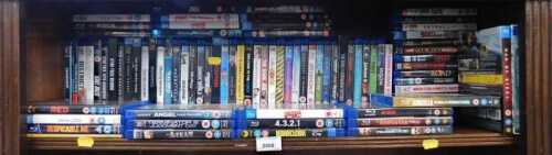 Various Blu-ray and other DVDs, including Star Trek, The Hobbit, etc. (a quantity)