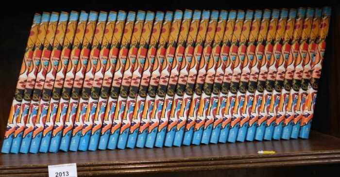 Thirty three copies of I Would Leave Me If I Could, collection of poetry by Halsey.