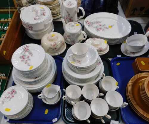 Royal Stafford Serenade part tea and dinner service, etc. (4 trays)