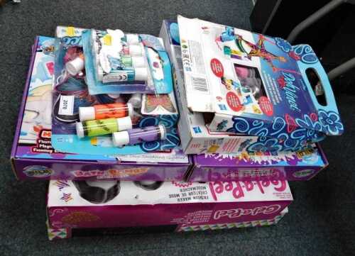 Miscellaneous child's paints, painting sets, etc.
