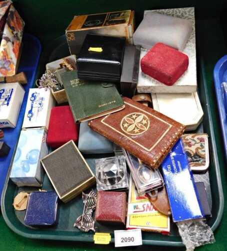 Miscellaneous items, to include costume jewellery, lighters, etc. (1 tray)