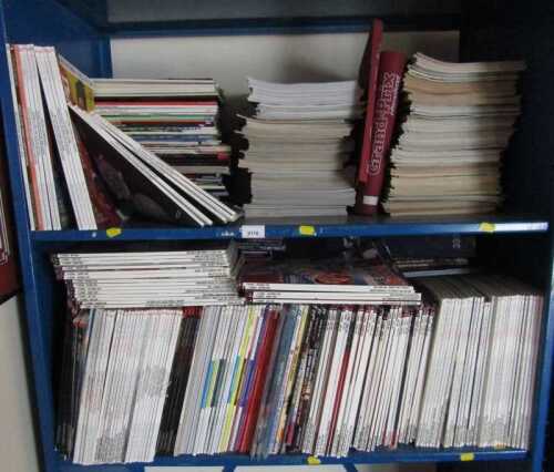 Motorsport related magazines, including GP Racing, Grand Prix International and F1 Racing...