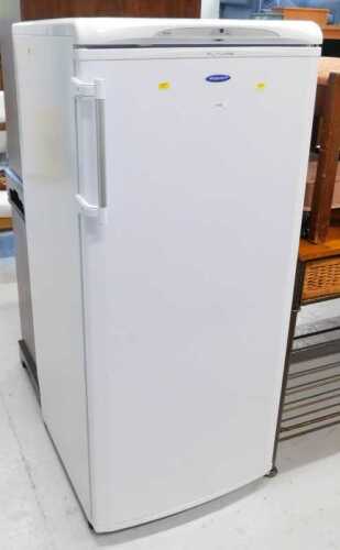 A Future Hotpoint RLA50 freestanding fridge.