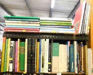 Various books, History of the County of Lincoln in 2 vols, in black boards with gilt stencilling,...
