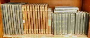 Various book sets, The Old West, Reader's Digest style, etc. (1 shelf)