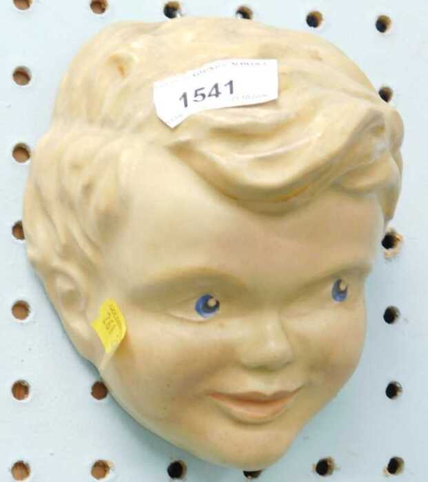 A Gray's Pottery face mask.