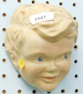 A Gray's Pottery face mask.