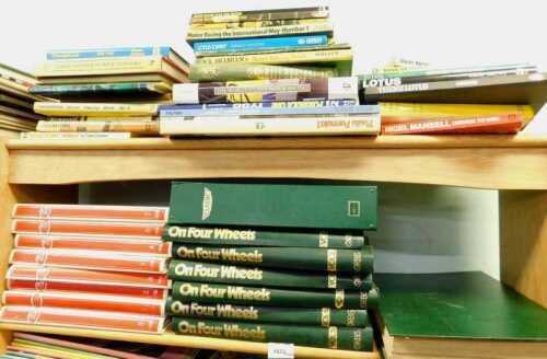 Various books, political, motor racing, Lotus, Formula 1, Gardner (Frank) Racing Driver's Manual,...