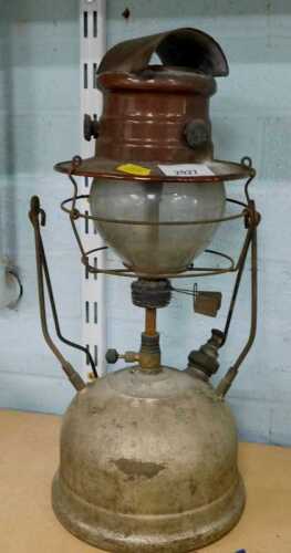 A Tilley lamp.