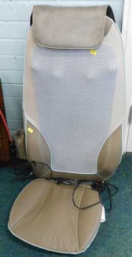 A massage chair.